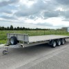 PRE OWNED IFOR WILLIAMS LM208 FLATBED TRAILER, 2021